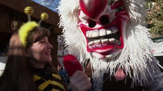 Laufner Fasnacht 2024 mit dem Sujet Morgestreich Vorwärts Marsch [upl. by Quartet300]