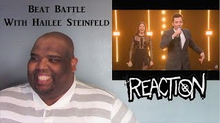 Beat Battle With Hailee Steinfeld  NTX Reacts [upl. by Goodman]