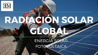 Radiación Solar Global sobre un panel solar inclinado  Energía Solar Fotovoltaica  Video 19 [upl. by Jan]