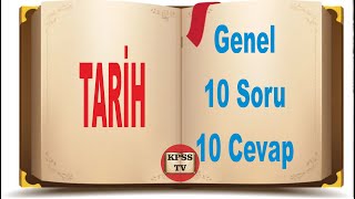 KPSS Tarih Genel [upl. by Marva]