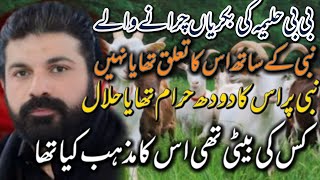 Rasule Khuda ke Sath uska talak tha ya nahin100 allama Asif Raza alvi viral video [upl. by Laersi163]