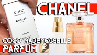 CHANEL COCO MADEMOISELLE PARFUM UNBOXING amp REVIEW [upl. by Frulla]