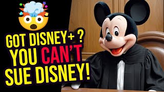 Disney Plus TOS Says You CANT Sue Disney for Anything [upl. by Nauqe611]