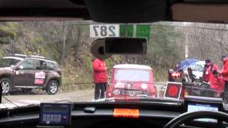 3 2013 Rallye Monte Carlo Historique  The Classification Run Pt2  CRX89B Austin Mini Cooper S [upl. by Aneeuqal]