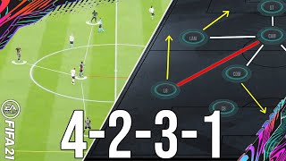 Why 4231 is the most META formation to give you wins TACTICS  FIFA 21 Ultimate Team [upl. by Sadnalor]