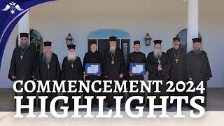 Commencement 2024 Highlights  Saint Photios Orthodox Theological Seminary [upl. by Ardie]