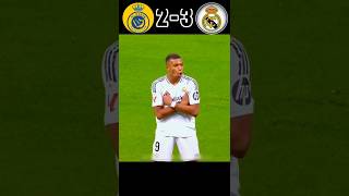 Mbappe destroy Ronaldo in a Friendly imagenry match  Al nassr vs Real madridfootballshort [upl. by Ainavi615]