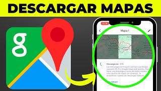 Cómo Descargar Mapas en Google Maps 2024 [upl. by Cailean840]