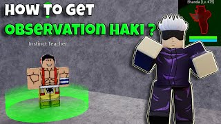 How to get Observation Haki  Blox Fruits bloxfruits [upl. by Fiel]