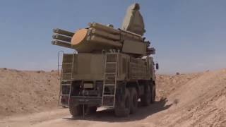 Syria  Pantsir SA22 Greyhound in Daraa [upl. by Chaffee]