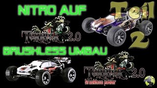 Ansmann Terrier 20 Nitro Umbau auf Brushless Teil 23 Rc Tagebuch  FULL HD  Deutsch [upl. by Tterb]