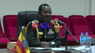 Mwebale Enkolagana  Gen Muhoozi Asiimye Amaggye Ga Ethiopia  Endf [upl. by Amalita]