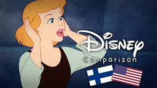 Comparing princess voices Finnish vs English [upl. by Negaem]