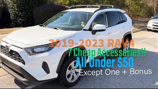 First 7 Accessories to Buy Toyota RAV4 20192023 [upl. by Peterson]