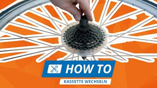 HowTo FahrradKassette wechseln [upl. by Claude]