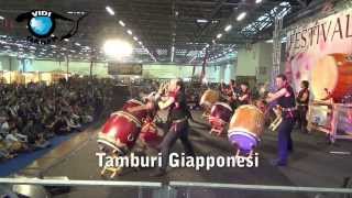 tamburi giapponesi Japanese drums  gruppo musicale [upl. by Etennaej]