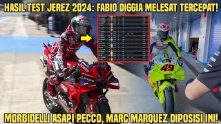 Hasil Tes MotoGP 2024 di Sirkuit Jerez Fabio Di Giannantonio MenggilaMorbidelli Asapi Pecco MM93 [upl. by Notneiuq608]