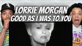 WOW FIRST TIME HEARING Lorrie Morgan  Good As I Was To You REACTION [upl. by Eignat805]