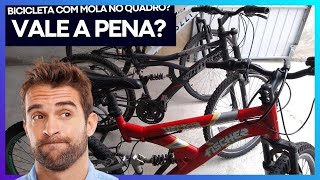 Bicicleta com amortecedor no quadro vale a pena Veja o prós e contra [upl. by Airad673]