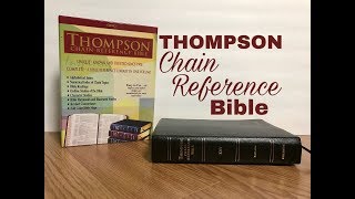 ESV Thompson Chain Reference Bible Review [upl. by Quarta]