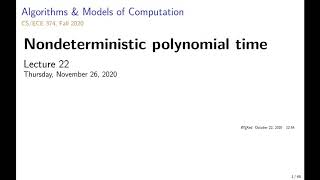 UIUC CS 374 FA 20 2211 Review Polynomial reductions [upl. by Cynde]