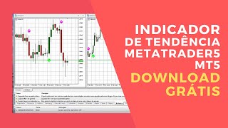 Indicador de Tendência Metatrader 5  MT5 Instalação e Setup [upl. by Aivax]