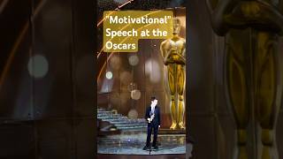 Oscar Acceptance Turns into Motivational Speech shorts oscars [upl. by Godspeed]