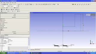 SimCafe Pressure Vessel in ANSYS Geometry [upl. by Evangelist]