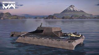 FS OCEAN AVENGER the very rare to use ship in online match  Modern Warships [upl. by Aylsworth]