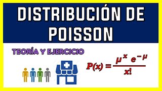 DISTRIBUCIÓN DE POISSON  EJERCICIO RESUELTO [upl. by Drarrej257]