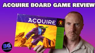 Acquire Board Game Review  Still Worth It [upl. by Olvan]