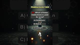 Pharmacology quiz 💊 subscribe for more [upl. by Ecissej366]