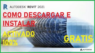 ✅ Como descargar e instalar Autodesk Revit 2021 Activado Legal y Gratis ✅ [upl. by Niwle]