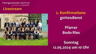 2 Konfirmation aus der Petrigemeide Herford am 12052024 [upl. by Peg]