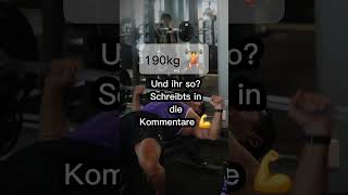 Stärker als Stoffer Was drückt ihr auf der Bank 💪 gym bodybuilding motivation fitness power [upl. by Mcclenon]