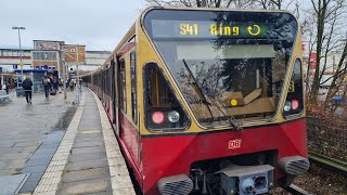 SBahn Berlin Mitfahrt auf der S41 mit Ansagen fail [upl. by Jephthah]