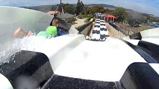 Record Racer Water Slide at Funfields [upl. by Alla83]