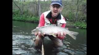 Fly Fishing Caddis Pupa with Jim Misiura [upl. by Celeski369]