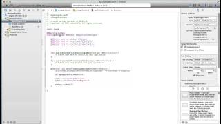 Xcode 61 Cocoa Swift Tutorial 3 textfield und button plus popup Teil2 [upl. by Regdor205]