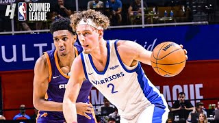 Phoenix Suns vs Golden State Warriors  FULL Game Highlights  July 13 2024 NBA Summer League [upl. by Shelton]