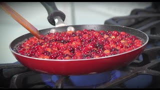 How to Make Zinfandel Cranberry Sauce  Recipe Included [upl. by Rimola482]