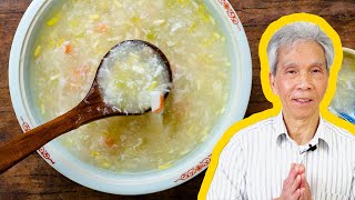 🍲 My dads Winter Melon Seafood Soup 冬瓜海鲜羹 [upl. by Cosme]