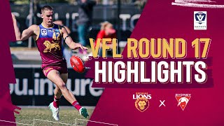 VFL Highlights Rd 17 v Sydney Swans [upl. by Vitalis]