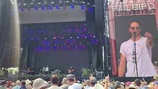 Amos Lee sings Worry No More at Railbird Festival KY 2023 [upl. by Athena862]