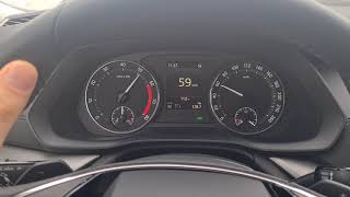 Skoda Octavia IV 15 Tsi eTEC acceleration 0100 2021 [upl. by Nalani]