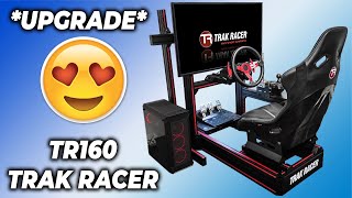 NEW Sim Rig UPGRADE TRAK RACER TR160 [upl. by Abisia]