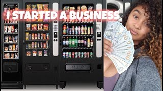 I STARTED A VENDING MACHINE BUSINESS TODAY BUYING MY 1ST MACHINE amp FIRST LOCATION [upl. by Tehcac234]