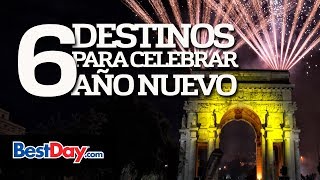 6 destinos para celebrar año nuevo [upl. by Yahska]