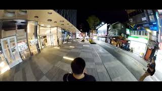 RICOH THETA X 360 4K60 64Mbps AUTO模式 夜拍 測試 TEST 20230810 三創 [upl. by Heathcote]