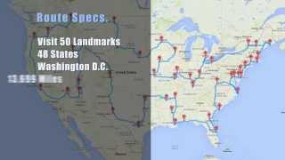 The Best Way to Drive Across the US and See Major Landmarks [upl. by Ulphia]